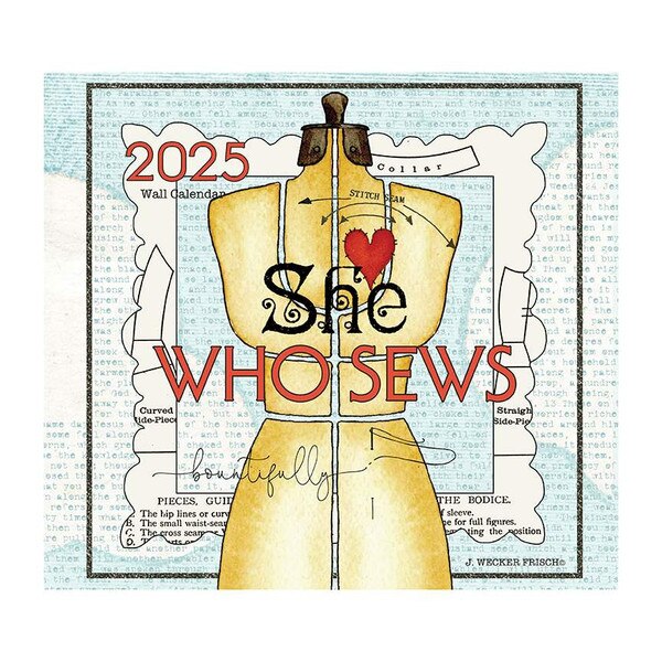 She Who Sews Calendar 2025
